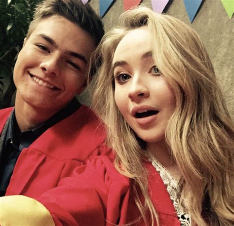 I've been waiting for a day like this to come Struck like lightning my heart. . Sabrina carpenter peyton meyer